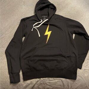 Black Lightning Bolt Life is a joke Hoodie
